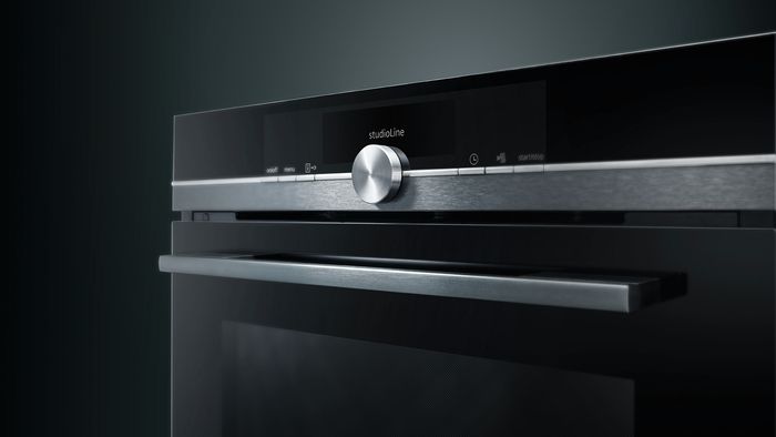 See the studioLine blackSteel ovens in our Melksham Kitchens showroom